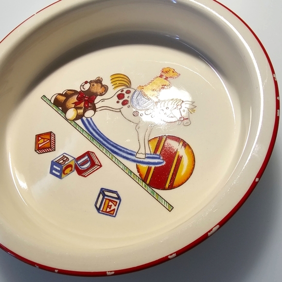 Vintage Tiffany & Co Mason's Ironstone Rocking Horse Children's Dish - Picture 12 of 16